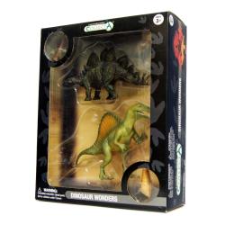 Collecta 89179 Dinozaury 2szt. z zębem i kolcem z ogona w prezentowym pudełku (004-89179) - 2